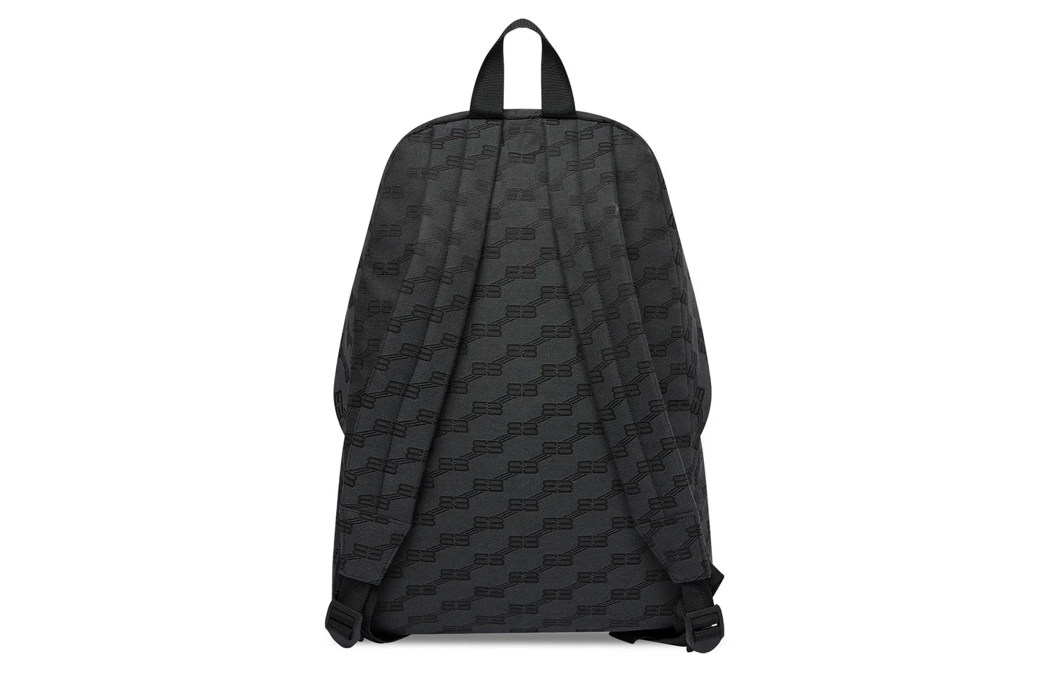 Balenciaga BB Monogram Signature Medium Backpack 'Black' 713044210HH1061