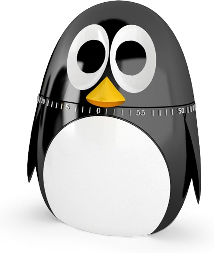 Kikkerland Penguin Kitchen Timer