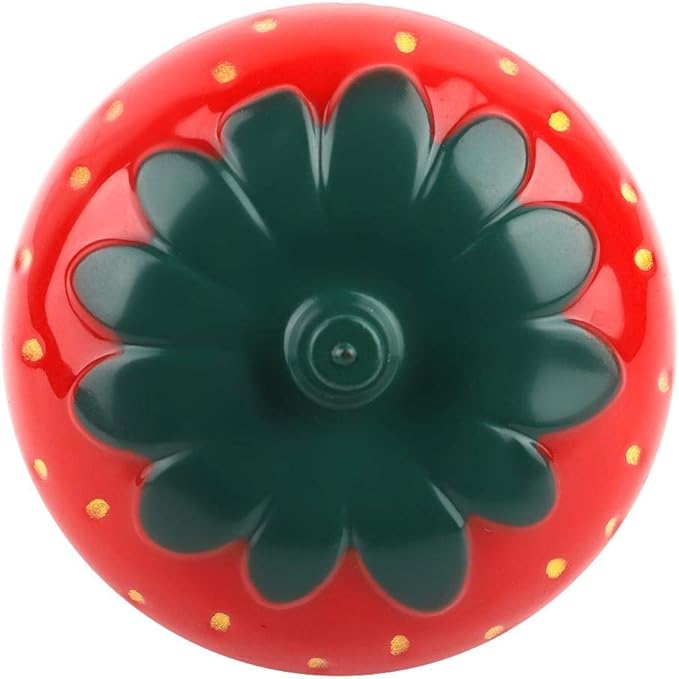 Jadeshay Kitchen Timer Strawberry Shaped, 60 Minutes Kitchen Timer Mechanical Time Reminder Kitchen Accessorie for Cooking