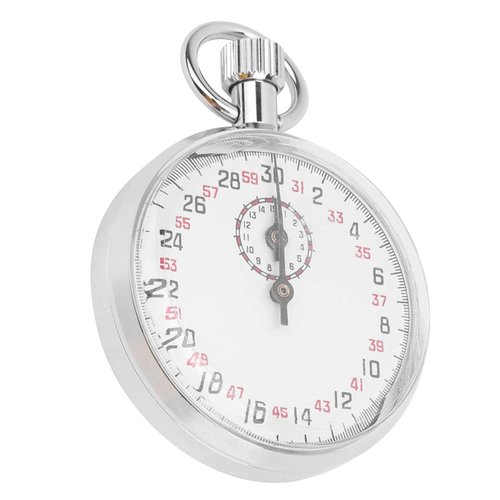 an Elegant Mechanical Stopwatch of Round Chronograph Sports for Stainless Steel Decoration