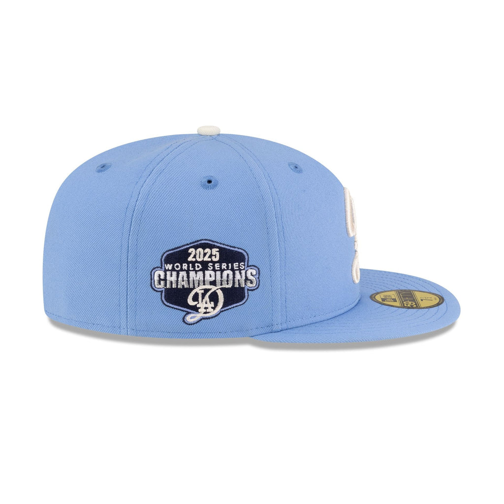 Los Angeles Dodgers 2025 World Series Champions City Connect 59FIFTY Fitted Hat