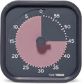 Time Timer MOD Home - Metallic Series - Individual Sized 60 Minute Visual Countdown Timer for ADHD, Adults, Students, and Pomodoro with Silent Operation (Metallic Storm)