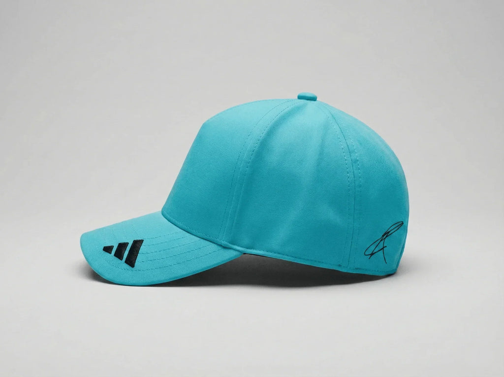 Mercedes AMG Petronas F1 2026 George Russell Team Hat Light Blue